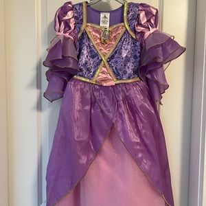 EUC Disney Rapunzel dress. 5-6.